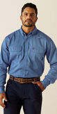 FR Solid Work Shirt Front